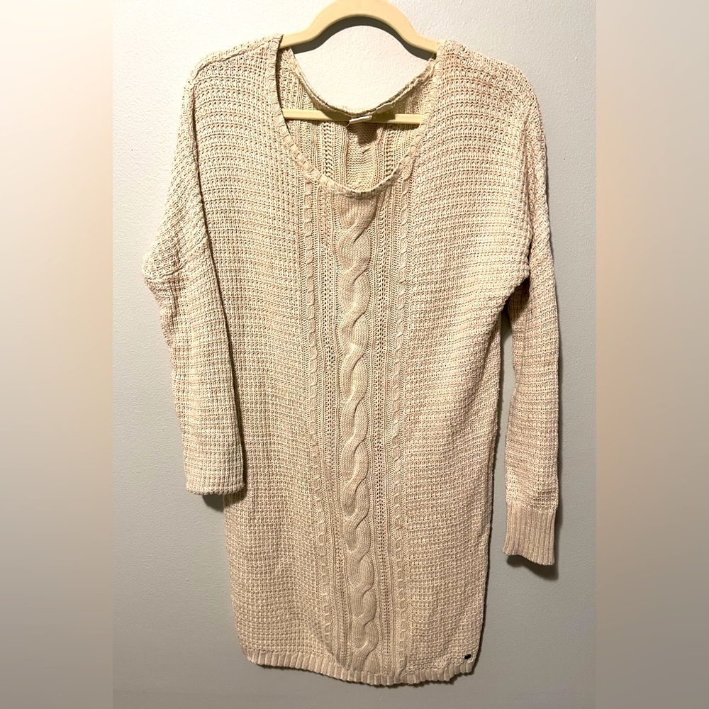 Roxy Cream Sweater Dress